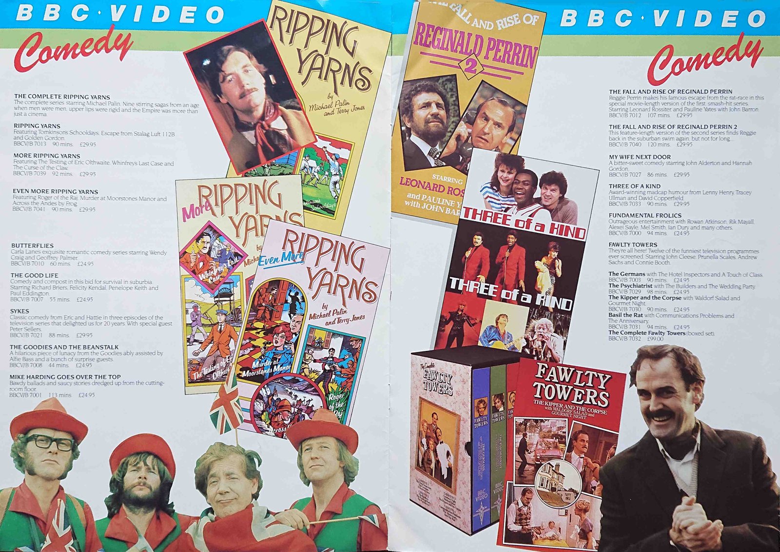 Other pages of catalogue BBC Video catalogue 1985